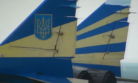 Украјински борбени авиони - редовна пратња Зеленског